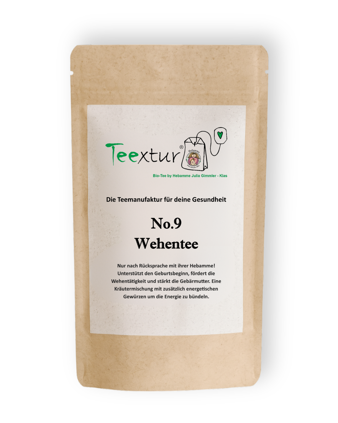 Bio-Kräutertee | Nr. 9 Wehentee