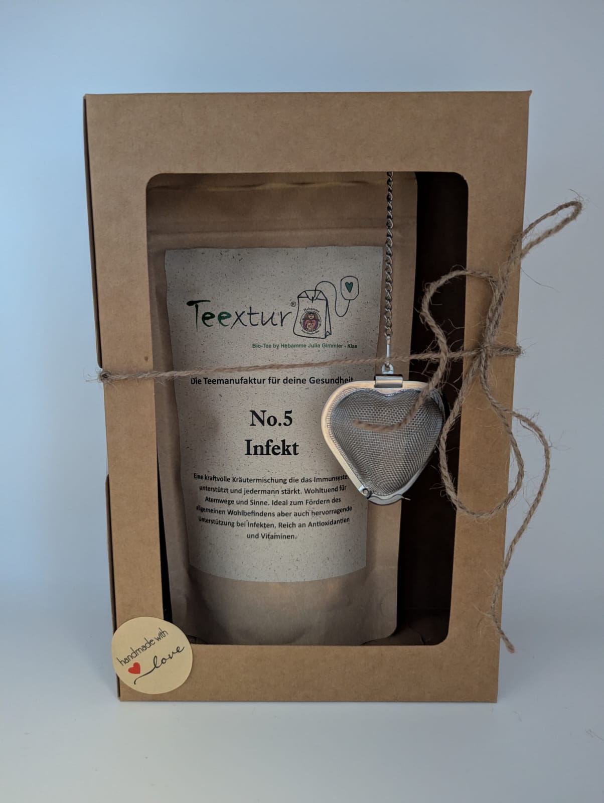 Weihnachtspaket II - Infekt / Teesieb Anhänger