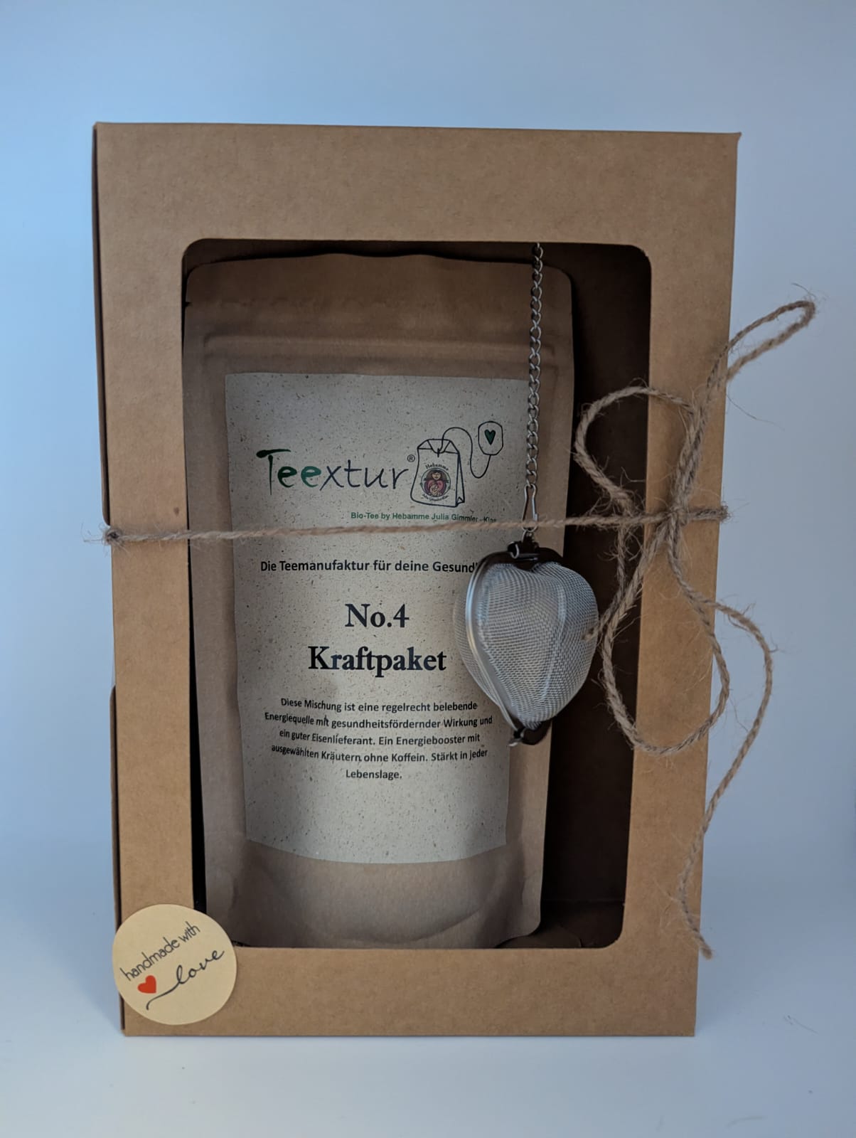Weihnachtspaket I - Kraftpaket / Teesieb Anhänger