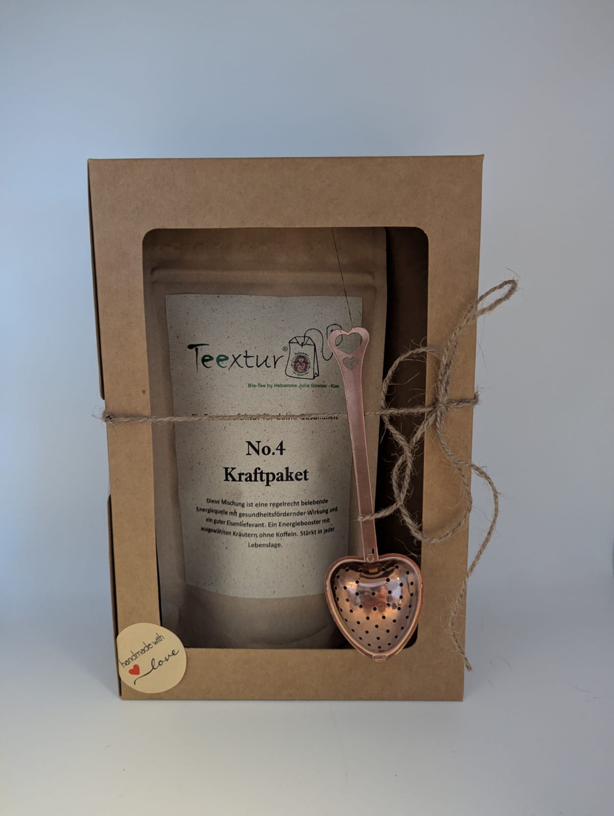 Weihnachtspaket I - Kraftpaket / Teesieb Stiel