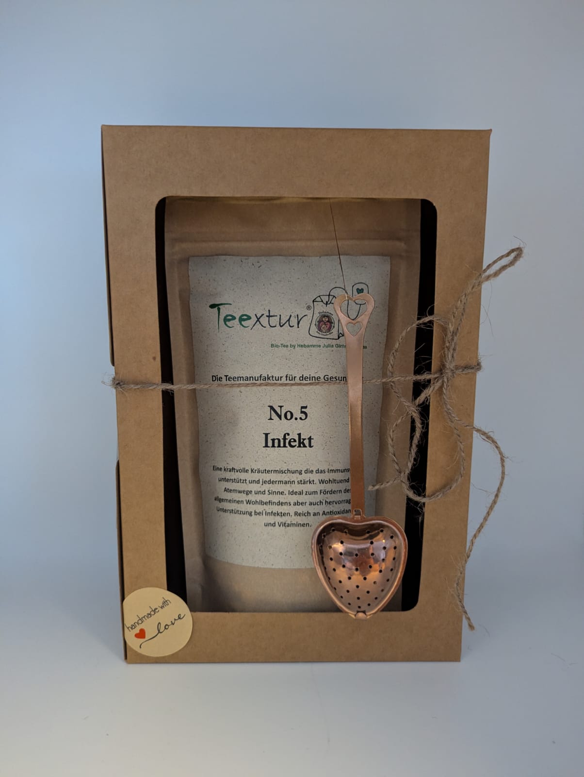 Weihnachtspaket II - Infekt / Teesieb Stiel